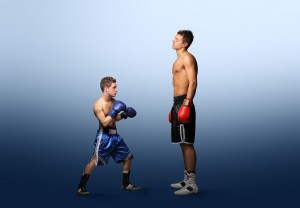 Self defense tactics: how to fight an opponent that is larger and stronger than you.